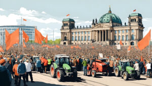 Bauernproteste vor dem Reichstag? Das sind die Pläne für den 8. Januar.